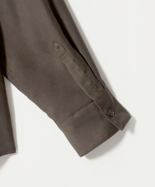 BEAUTY&YOUTH UNITED ARROWS / ビューティー&ユース ユナイテッドアローズ シャツ・ブラウス | ポリエステル スエードライク シャツ | 詳細5
