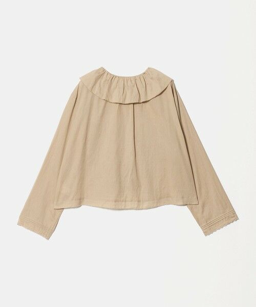 BEAUTY&YOUTH UNITED ARROWS / ビューティー&ユース ユナイテッドアローズ シャツ・ブラウス | エンブロイダリー フリルカラー シャツ | 詳細5