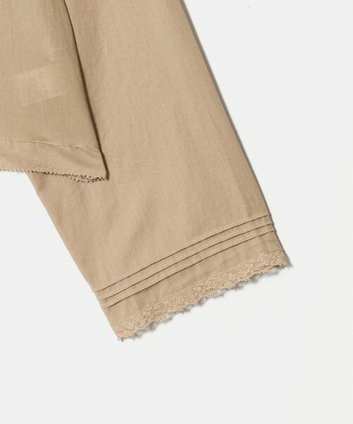 BEAUTY&YOUTH UNITED ARROWS / ビューティー&ユース ユナイテッドアローズ シャツ・ブラウス | エンブロイダリー フリルカラー シャツ | 詳細7
