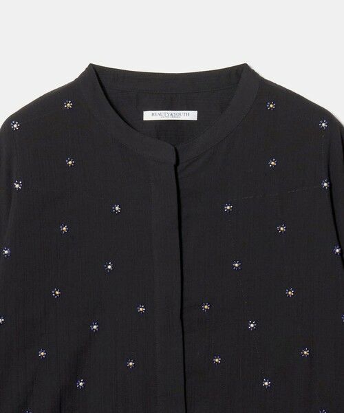 BEAUTY&YOUTH UNITED ARROWS / ビューティー&ユース ユナイテッドアローズ シャツ・ブラウス | コットンクレープ ビーズ エンブロイダリー シャツ | 詳細15