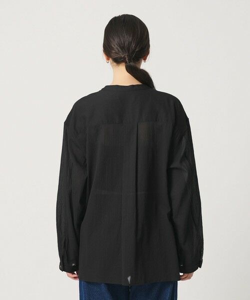 BEAUTY&YOUTH UNITED ARROWS / ビューティー&ユース ユナイテッドアローズ シャツ・ブラウス | コットンクレープ ビーズ エンブロイダリー シャツ | 詳細12