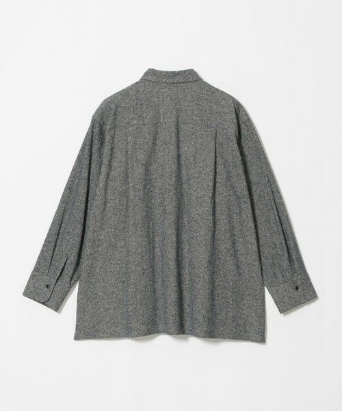 BEAUTY&YOUTH UNITED ARROWS / ビューティー&ユース ユナイテッドアローズ シャツ・ブラウス | 麻コットン フランネル レギュラーカラー シャツ | 詳細1