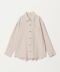 BEAUTY&YOUTH UNITED ARROWS / ビューティー&ユース ユナイテッドアローズ シャツ・ブラウス | レーヨンブレンド チェック オーバーサイズシャツ
