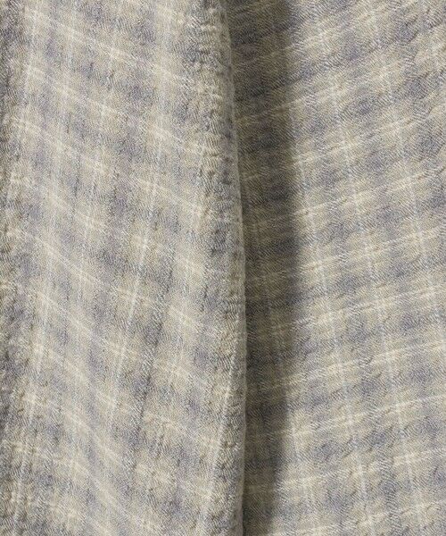 BEAUTY&YOUTH UNITED ARROWS / ビューティー&ユース ユナイテッドアローズ シャツ・ブラウス | レーヨンブレンド チェック オーバーサイズシャツ | 詳細9