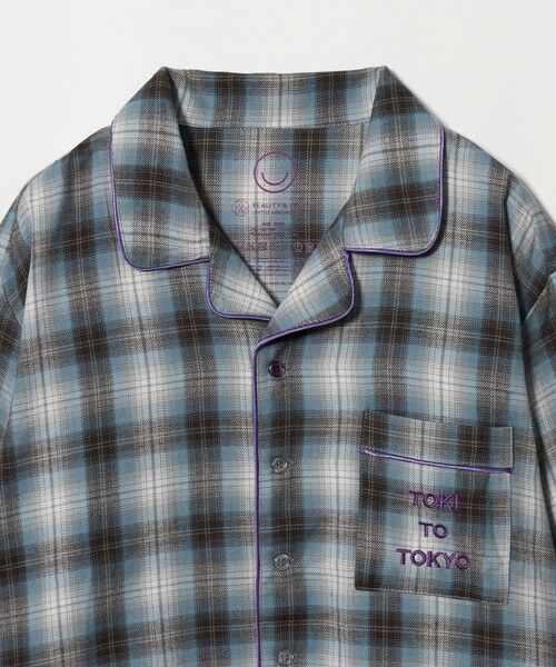 BEAUTY&YOUTH UNITED ARROWS / ビューティー&ユース ユナイテッドアローズ シャツ・ブラウス | 【別注】＜TOKI＞チェック オープンカラー シャツ | 詳細11