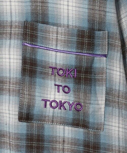 BEAUTY&YOUTH UNITED ARROWS / ビューティー&ユース ユナイテッドアローズ シャツ・ブラウス | 【別注】＜TOKI＞チェック オープンカラー シャツ | 詳細13