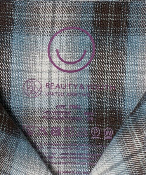 BEAUTY&YOUTH UNITED ARROWS / ビューティー&ユース ユナイテッドアローズ シャツ・ブラウス | 【別注】＜TOKI＞チェック オープンカラー シャツ | 詳細17