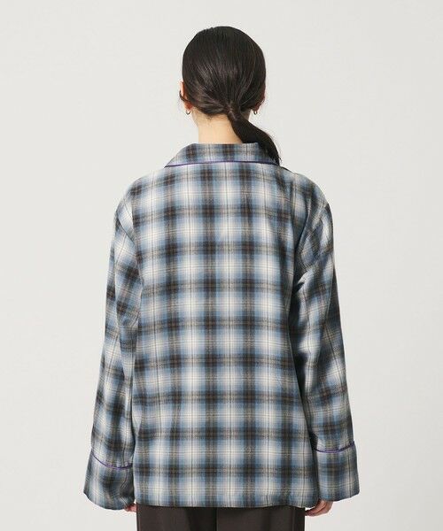 BEAUTY&YOUTH UNITED ARROWS / ビューティー&ユース ユナイテッドアローズ シャツ・ブラウス | 【別注】＜TOKI＞チェック オープンカラー シャツ | 詳細8