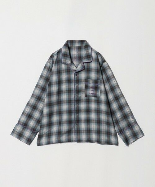 BEAUTY&YOUTH UNITED ARROWS / ビューティー&ユース ユナイテッドアローズ シャツ・ブラウス | 【別注】＜TOKI＞チェック オープンカラー シャツ | 詳細9