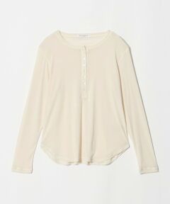 BEAUTY&YOUTH UNITED ARROWS / ビューティー&ユース ユナイテッドアローズ カットソー | フロッキーチュール ヘンリーネック カットソー
