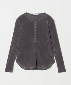 BEAUTY&YOUTH UNITED ARROWS / ビューティー&ユース ユナイテッドアローズ カットソー | フロッキーチュール ヘンリーネック カットソー