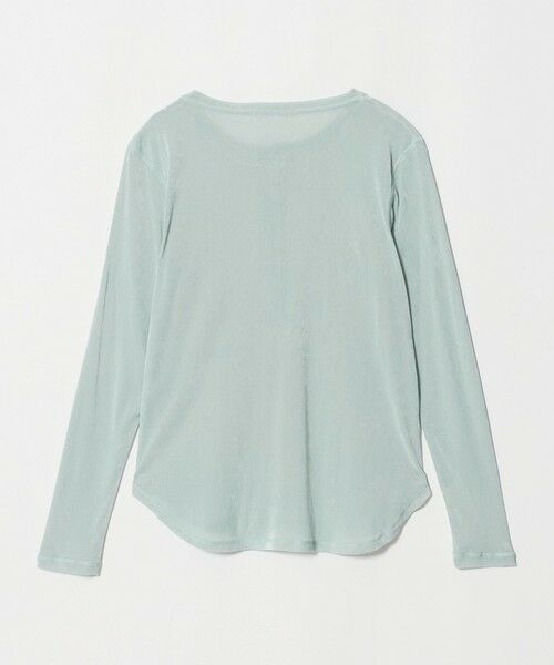 BEAUTY&YOUTH UNITED ARROWS / ビューティー&ユース ユナイテッドアローズ カットソー | フロッキーチュール ヘンリーネック カットソー | 詳細5