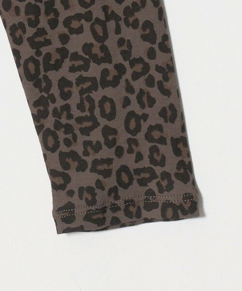 BEAUTY&YOUTH UNITED ARROWS / ビューティー&ユース ユナイテッドアローズ カットソー | コットン レオパードプリント ロングスリーブ シアーカットソー | 詳細5
