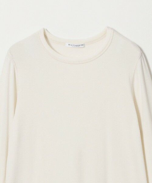 BEAUTY&YOUTH UNITED ARROWS / ビューティー&ユース ユナイテッドアローズ カットソー | 毛セルロースブレンド クルーネック カットソー | 詳細1