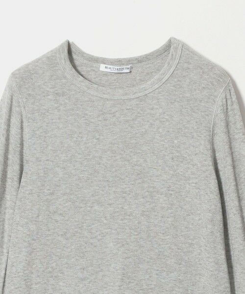 BEAUTY&YOUTH UNITED ARROWS / ビューティー&ユース ユナイテッドアローズ カットソー | 毛セルロースブレンド クルーネック カットソー | 詳細5