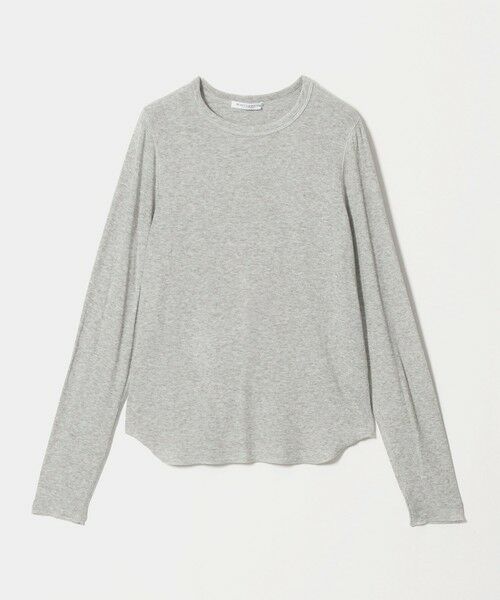 BEAUTY&YOUTH UNITED ARROWS / ビューティー&ユース ユナイテッドアローズ カットソー | 毛セルロースブレンド クルーネック カットソー（MD.GRAY）