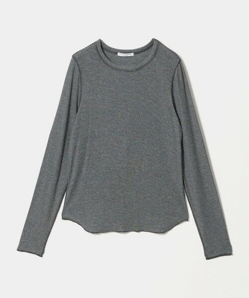 BEAUTY&YOUTH UNITED ARROWS / ビューティー&ユース ユナイテッドアローズ カットソー | 毛セルロースブレンド クルーネック カットソー/ボーダー（その他1）