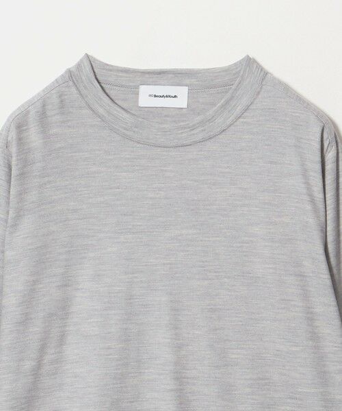 BEAUTY&YOUTH UNITED ARROWS / ビューティー&ユース ユナイテッドアローズ カットソー | 毛 ロングスリーブ プルオーバー | 詳細1
