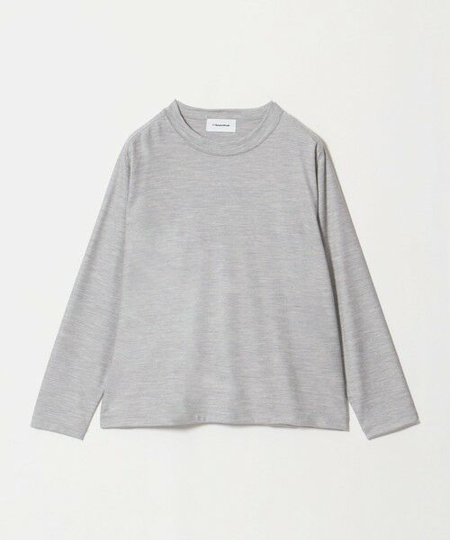 BEAUTY&YOUTH UNITED ARROWS / ビューティー&ユース ユナイテッドアローズ カットソー | 毛 ロングスリーブ プルオーバー（LT.GRAY）