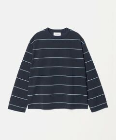 BEAUTY&YOUTH UNITED ARROWS / ビューティー&ユース ユナイテッドアローズ Tシャツ | コットンポリエステル ボーダー ロングスリーブTシャツ