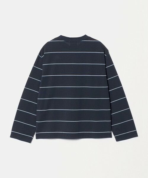 BEAUTY&YOUTH UNITED ARROWS / ビューティー&ユース ユナイテッドアローズ Tシャツ | コットンポリエステル ボーダー ロングスリーブTシャツ | 詳細3