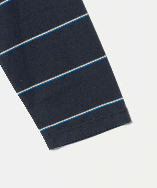 BEAUTY&YOUTH UNITED ARROWS / ビューティー&ユース ユナイテッドアローズ Tシャツ | コットンポリエステル ボーダー ロングスリーブTシャツ | 詳細5