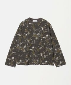 BEAUTY&YOUTH UNITED ARROWS / ビューティー&ユース ユナイテッドアローズ Tシャツ | コットンポリエステル カモフラージュ ロングスリーブTシャツ