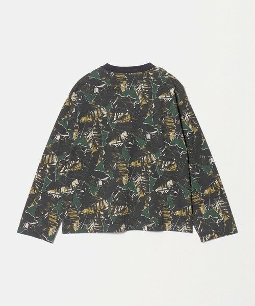 BEAUTY&YOUTH UNITED ARROWS / ビューティー&ユース ユナイテッドアローズ Tシャツ | コットンポリエステル カモフラージュ ロングスリーブTシャツ | 詳細3
