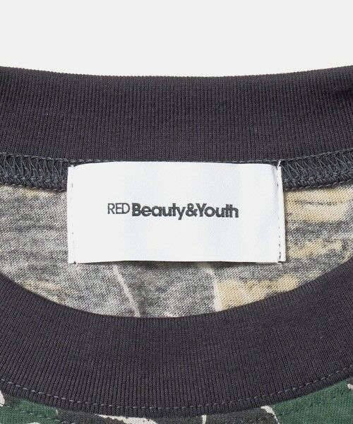 BEAUTY&YOUTH UNITED ARROWS / ビューティー&ユース ユナイテッドアローズ Tシャツ | コットンポリエステル カモフラージュ ロングスリーブTシャツ | 詳細7