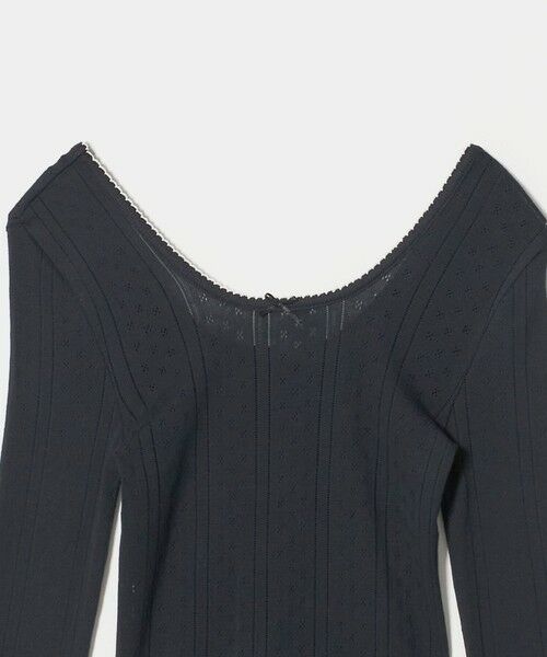 BEAUTY&YOUTH UNITED ARROWS / ビューティー&ユース ユナイテッドアローズ カットソー | 【別注】＜PALM＞バックオープン ロングスリーブカットソー | 詳細1