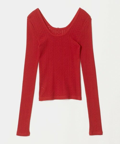 BEAUTY&YOUTH UNITED ARROWS / ビューティー&ユース ユナイテッドアローズ カットソー | 【別注】＜PALM＞バックオープン ロングスリーブカットソー | 詳細3