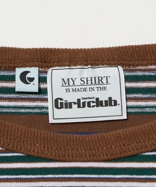 BEAUTY&YOUTH UNITED ARROWS / ビューティー&ユース ユナイテッドアローズ カットソー | ＜Girls Department Club＞ボーダー タンクトップ レイヤー プルオーバー | 詳細6