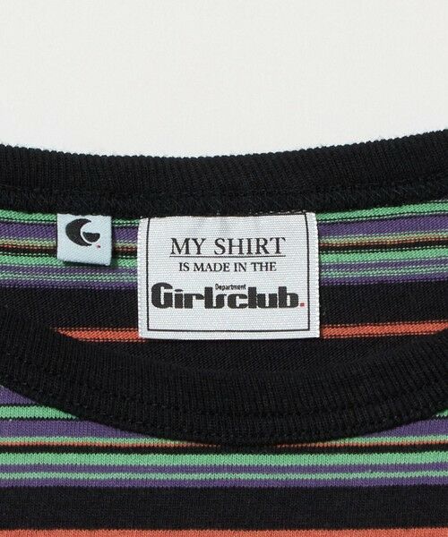 BEAUTY&YOUTH UNITED ARROWS / ビューティー&ユース ユナイテッドアローズ カットソー | ＜Girls Department Club＞トリプルボーダー レイヤー  プルオーバー | 詳細6