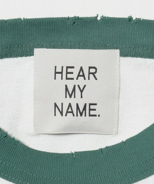 BEAUTY&YOUTH UNITED ARROWS / ビューティー&ユース ユナイテッドアローズ カットソー | 【別注】＜HEAR MY NAME＞ラグラン ロングスリーブ Tシャツ | 詳細13