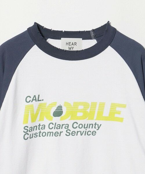 BEAUTY&YOUTH UNITED ARROWS / ビューティー&ユース ユナイテッドアローズ カットソー | 【別注】＜HEAR MY NAME＞ラグラン ロングスリーブ Tシャツ | 詳細19