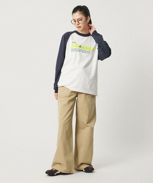 BEAUTY&YOUTH UNITED ARROWS / ビューティー&ユース ユナイテッドアローズ カットソー | 【別注】＜HEAR MY NAME＞ラグラン ロングスリーブ Tシャツ | 詳細17