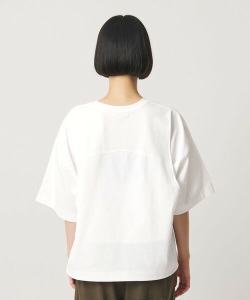 BEAUTY&YOUTH UNITED ARROWS / ビューティー&ユース ユナイテッドアローズ カットソー | 【WEB限定】バックレイヤード ドローストリング Tシャツ | 詳細6