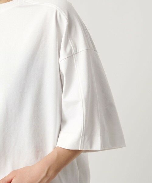 BEAUTY&YOUTH UNITED ARROWS / ビューティー&ユース ユナイテッドアローズ カットソー | 【WEB限定】バックレイヤード ドローストリング Tシャツ | 詳細8