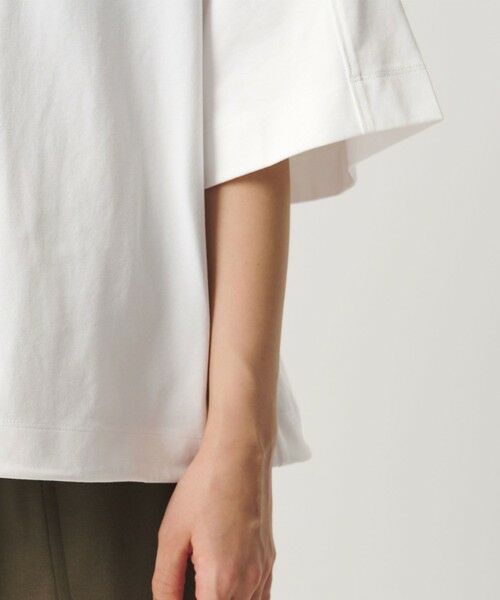 BEAUTY&YOUTH UNITED ARROWS / ビューティー&ユース ユナイテッドアローズ カットソー | 【WEB限定】バックレイヤード ドローストリング Tシャツ | 詳細9