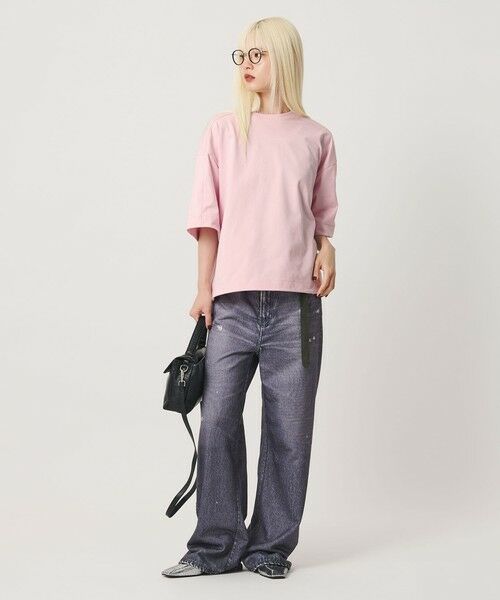 BEAUTY&YOUTH UNITED ARROWS / ビューティー&ユース ユナイテッドアローズ カットソー | 【WEB限定】バックレイヤード ドローストリング Tシャツ | 詳細20