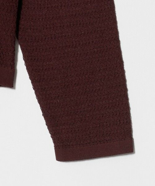 BEAUTY&YOUTH UNITED ARROWS / ビューティー&ユース ユナイテッドアローズ ニット・セーター | コットンポリエステル ニットフーディ ウォッシャブル | 詳細7
