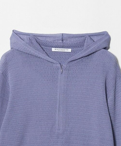 BEAUTY&YOUTH UNITED ARROWS / ビューティー&ユース ユナイテッドアローズ ニット・セーター | コットンポリエステル ニットフーディ ウォッシャブル | 詳細11