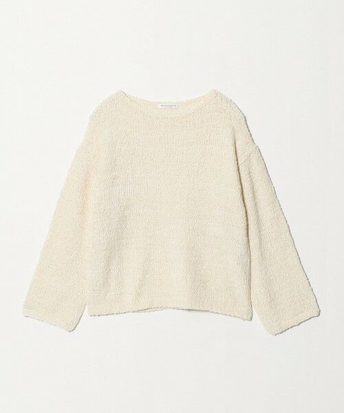BEAUTY&YOUTH UNITED ARROWS / ビューティー&ユース ユナイテッドアローズ ニット・セーター | テープヤーン ニットプルオーバー ウォッシャブル（OFF WHITE）