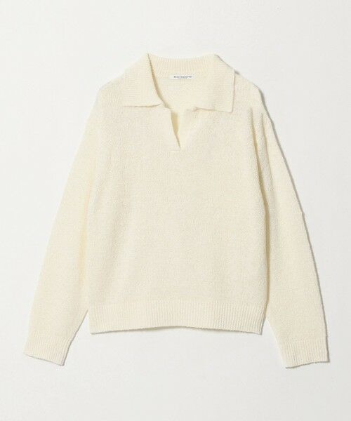 BEAUTY&YOUTH UNITED ARROWS / ビューティー&ユース ユナイテッドアローズ ニット・セーター | テープヤーン スキッパー ニットプルオーバー ウォッシャブル | 詳細7