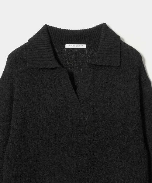 BEAUTY&YOUTH UNITED ARROWS / ビューティー&ユース ユナイテッドアローズ ニット・セーター | テープヤーン スキッパー ニットプルオーバー ウォッシャブル | 詳細10