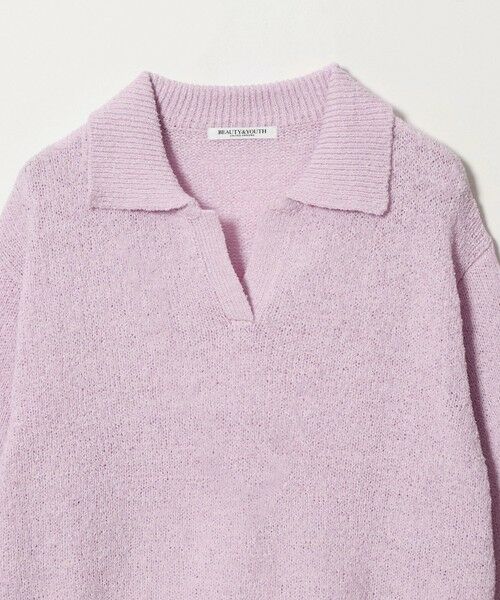 BEAUTY&YOUTH UNITED ARROWS / ビューティー&ユース ユナイテッドアローズ ニット・セーター | テープヤーン スキッパー ニットプルオーバー ウォッシャブル | 詳細13
