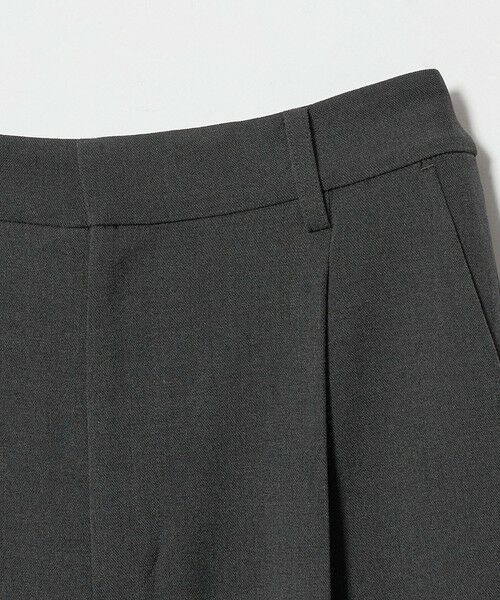 BEAUTY&YOUTH UNITED ARROWS / ビューティー&ユース ユナイテッドアローズ スラックス・ドレスパンツ | ポリエステルブレンド メランジ バックゴム ストレートパンツ 防シワ ウォッシャブル | 詳細2