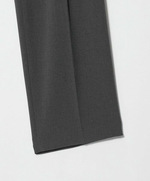 BEAUTY&YOUTH UNITED ARROWS / ビューティー&ユース ユナイテッドアローズ スラックス・ドレスパンツ | ポリエステルブレンド メランジ バックゴム ストレートパンツ 防シワ ウォッシャブル | 詳細6