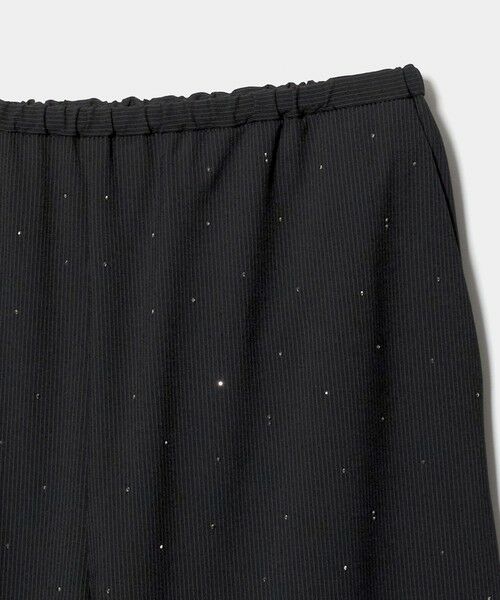 BEAUTY&YOUTH UNITED ARROWS / ビューティー&ユース ユナイテッドアローズ その他パンツ | ラインストーン イージーパンツ ウォッシャブル | 詳細1