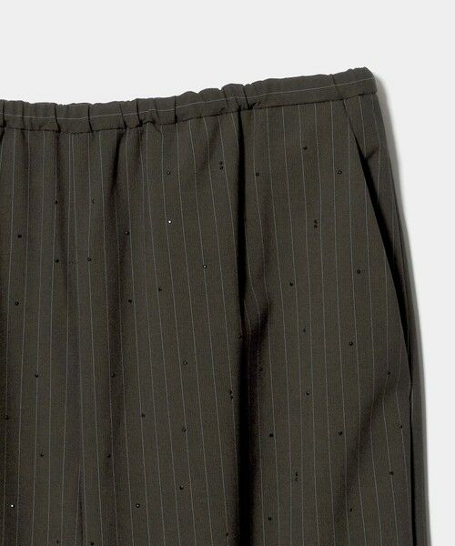 BEAUTY&YOUTH UNITED ARROWS / ビューティー&ユース ユナイテッドアローズ その他パンツ | ラインストーン イージーパンツ ウォッシャブル | 詳細6